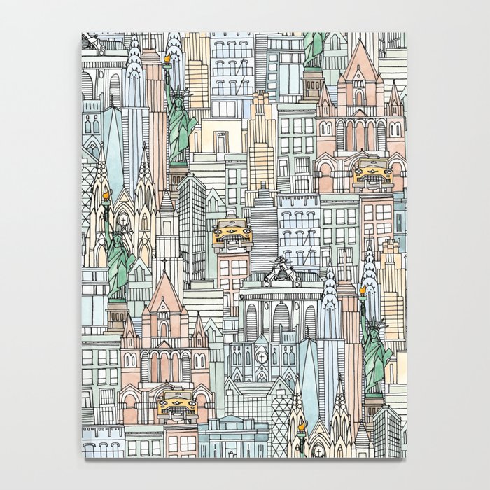 New York watercolor Notebook Gallery Image 4