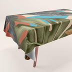 Abstract Tropical Art 16 Tablecloth Gallery Image 1
