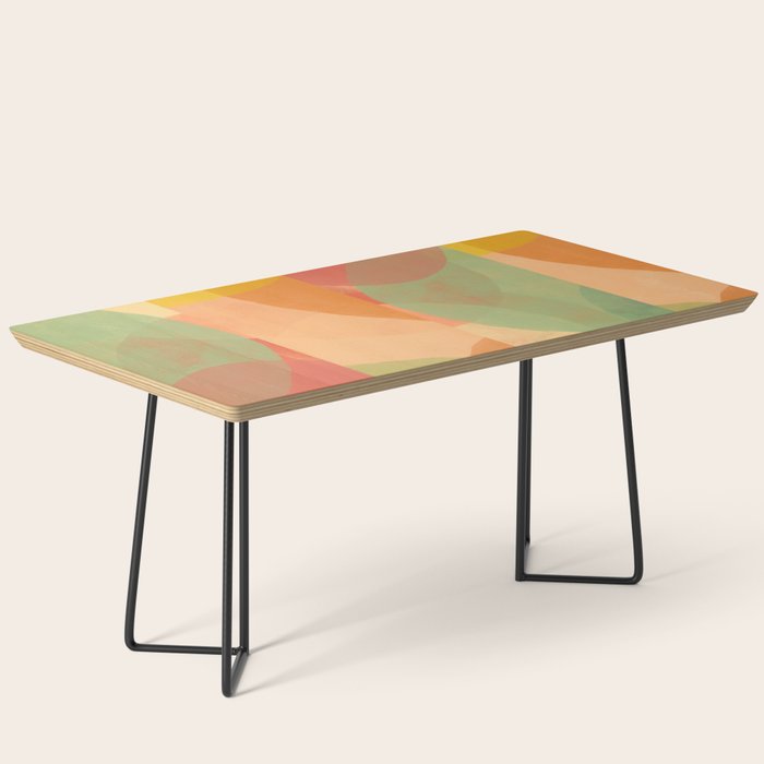 Mid-Century Abstract Art Print - Organic Abstract #1 Coffee Table Gallery Image 1