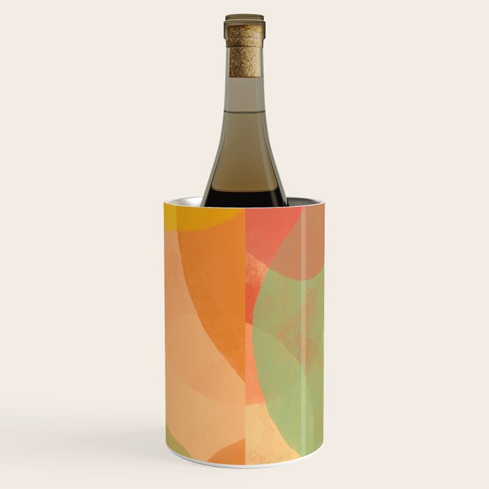 Mid-Century Abstract Art Print - Organic Abstract #1 Wine Chiller Gallery Image 1