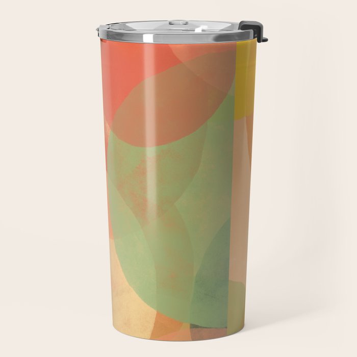 Mid-Century Abstract Art Print - Organic Abstract #1 Travel Mug Gallery Image 2