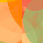 Mid-Century Abstract Art Print - Organic Abstract #1 Coffee Mug Gallery Image 2