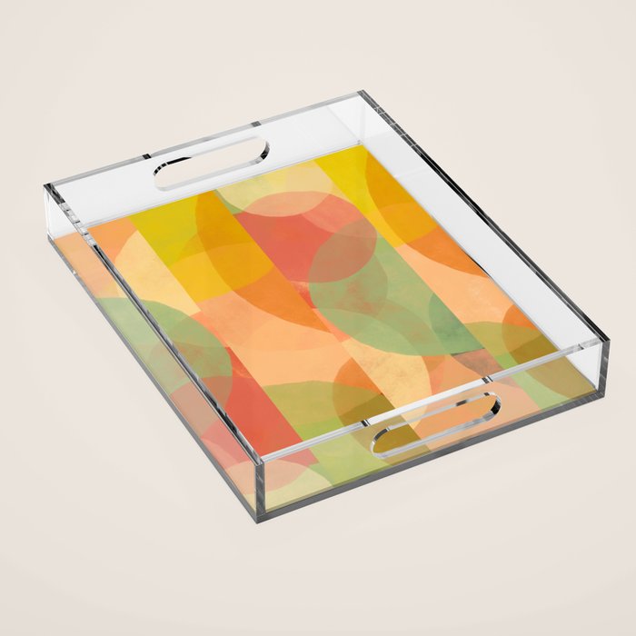 Mid-Century Abstract Art Print - Organic Abstract #1 Acrylic Tray Gallery Image 1