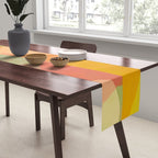 Mid-Century Abstract Art Print - Organic Abstract #1 Table Runner Gallery Image 2