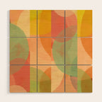 Mid-Century Abstract Art Print - Organic Abstract #1 Wood Wall Art Gallery Image 1
