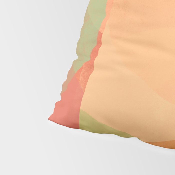 Mid-Century Abstract Art Print - Organic Abstract #1 Pillow Sham Gallery Image 4