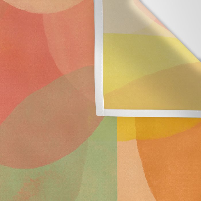 Mid-Century Abstract Art Print - Organic Abstract #1 Wall Tapestry Gallery Image 3