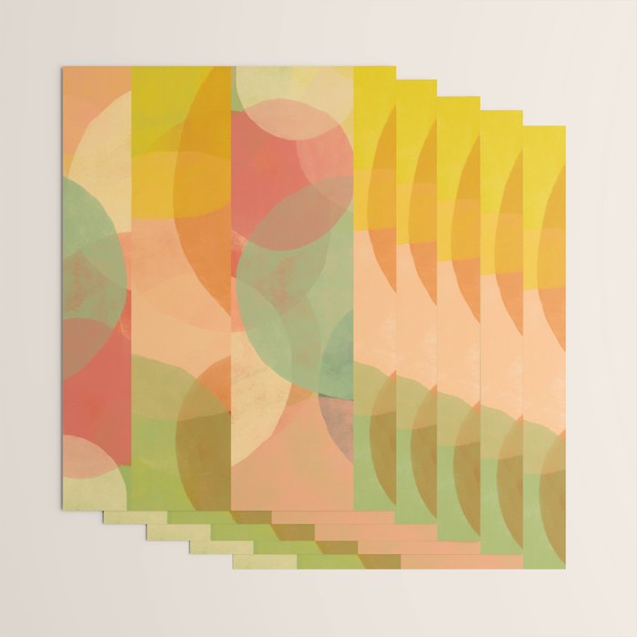 Mid-Century Abstract Art Print - Organic Abstract #1 Wrapping Paper Gallery Image 3