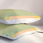Mid-Century Abstract Art Print - Organic Abstract #1 Pillow Sham Gallery Image 3
