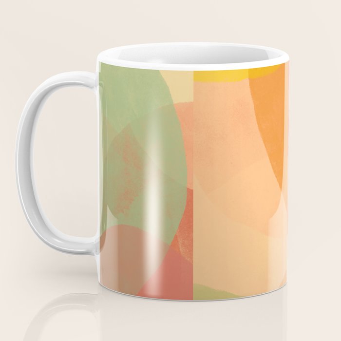 Mid-Century Abstract Art Print - Organic Abstract #1 Coffee Mug Gallery Image 3