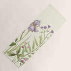 Little Blooming Wildflowers Yoga Mat Gallery Image 1