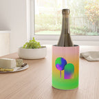 Tuscan  Landscape - Ombre Colors Minimalist Modern Abstract Iluustration  Wine Chiller Gallery Image 4