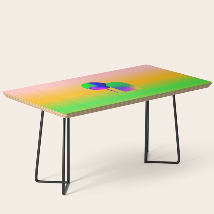 Tuscan  Landscape - Ombre Colors Minimalist Modern Abstract Iluustration  Coffee Table Gallery Image 1