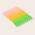 Tuscan  Landscape - Ombre Colors Minimalist Modern Abstract Iluustration  Notebook Gallery Image 3