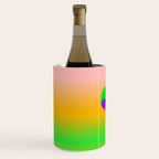 Tuscan  Landscape - Ombre Colors Minimalist Modern Abstract Iluustration  Wine Chiller Gallery Image 2