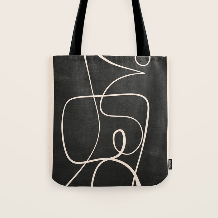 Abstract line art 49 Tote Bag Gallery Image 1
