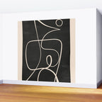 Abstract line art 49 Wall Mural Gallery Image 2