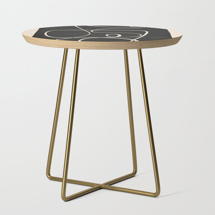 Abstract line art 49 Side Table Gallery Image 1