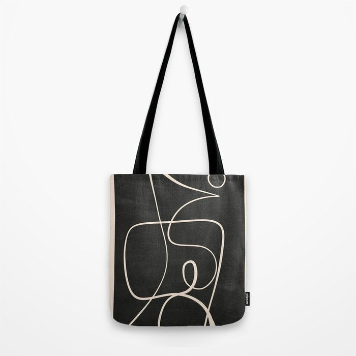 Abstract line art 49 Tote Bag Gallery Image 2