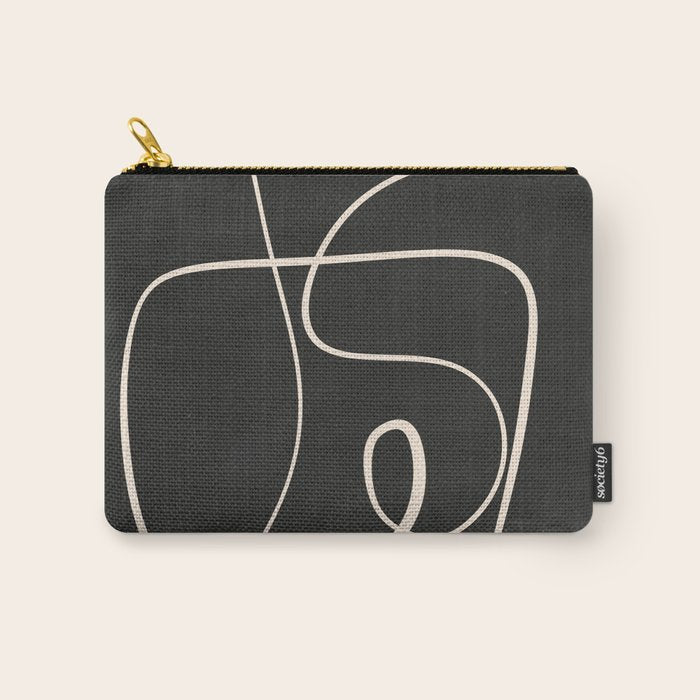 Abstract line art 49 Carry All Pouch Gallery Image 1