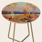 Tom Thomson Birches 1916 Canadian Landscape Artist Side Table Gallery Image 2