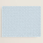 Light Ice Blue Pale Solid Color Jigsaw Puzzle Gallery Image 1