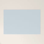 Light Ice Blue Pale Solid Color Welcome Mat Gallery Image 1