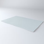 Light Ice Blue Pale Solid Color Rug Gallery Image 3