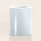 Light Ice Blue Pale Solid Color Coffee Mug Gallery Image 4
