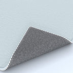 Light Ice Blue Pale Solid Color Rug Gallery Image 4