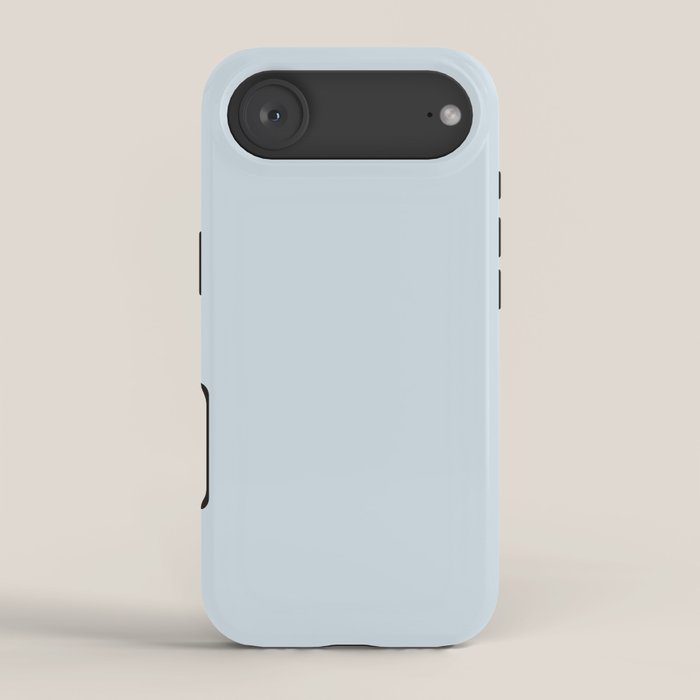Light Ice Blue Pale Solid Color iPhone Case Gallery Image 2