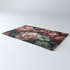 Regency Vibe Floral Opulence Moody Garden Rug Gallery Image 3