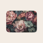 Regency Vibe Floral Opulence Moody Garden Bath Mat Gallery Image 1