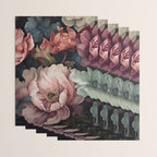 Regency Vibe Floral Opulence Moody Garden Wrapping Paper Gallery Image 3