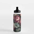 Regency Vibe Floral Opulence Moody Garden Water Bottle Gallery Image 2