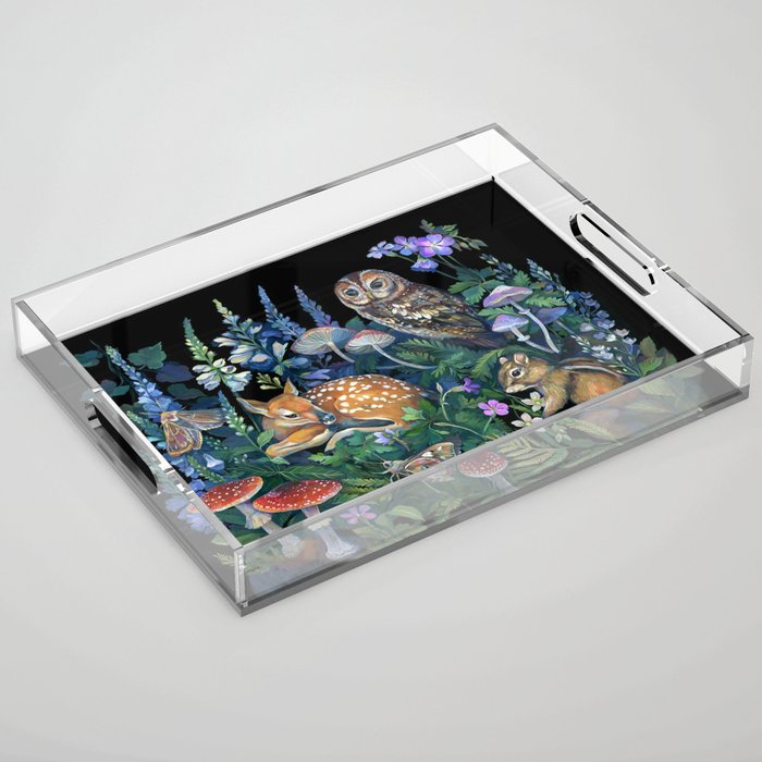 Enchanted Forest Acrylic Tray Gallery Image 1