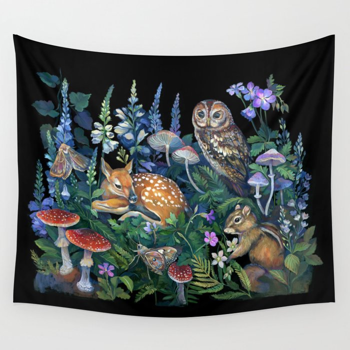 Enchanted Forest Wall Tapestry Gallery Image 4