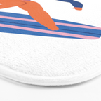 Surf girl Bath Mat Gallery Image 3