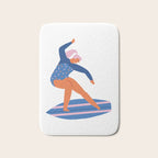 Surf girl Bath Mat Gallery Image 1