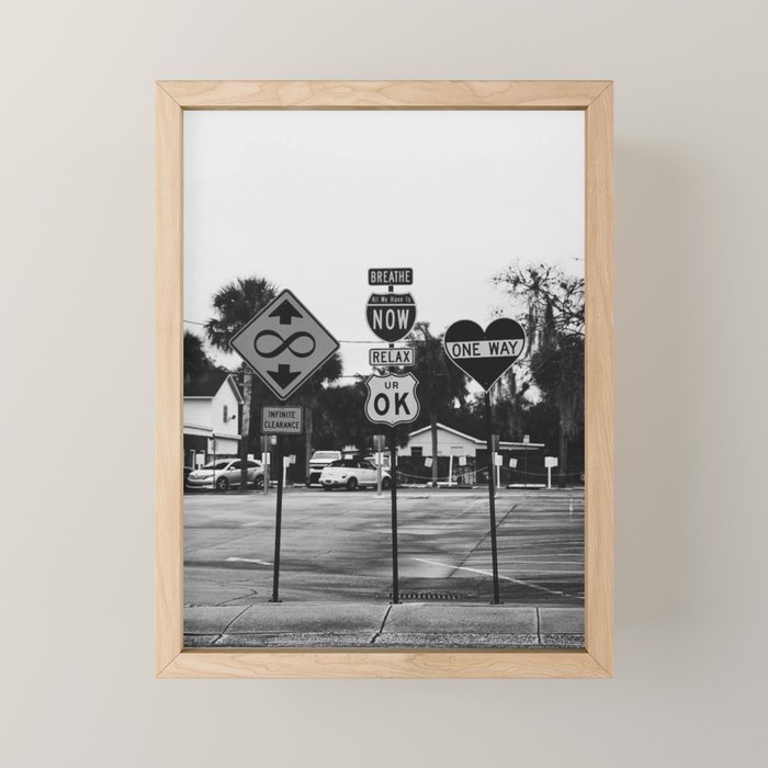 Signs of the Times Mini Art Print Gallery Image 1