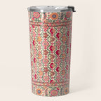 Vintage India Embroidered Textile, 17th Century Travel Mug Gallery Image 2