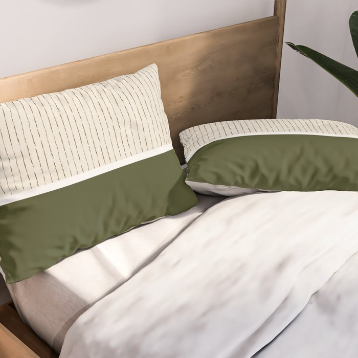 Oat & Avocado Pillow Sham Gallery Image 2