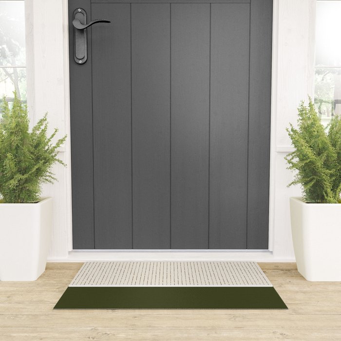 Oat & Avocado Welcome Mat Gallery Image 3