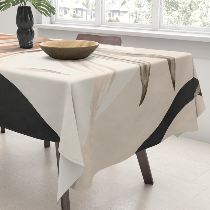 Abstract Art Tropical Leaves 133 Tablecloth Gallery Image 3