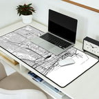 Chicago Map Desk Mat Gallery Image 2