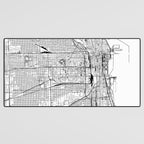 Chicago Map Desk Mat Gallery Image 3