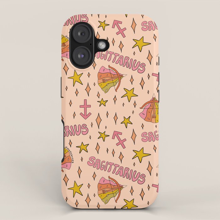 Sagittarius Print iPhone Case Gallery Image 1
