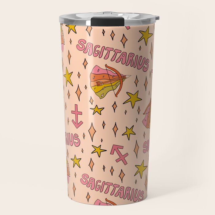 Sagittarius Print Travel Mug Gallery Image 1