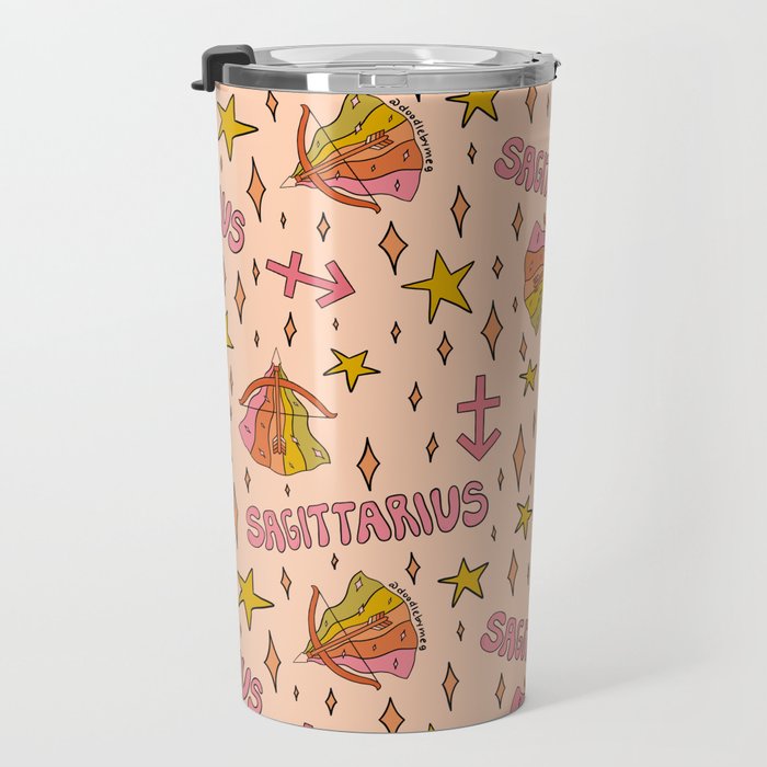Sagittarius Print Travel Mug Gallery Image 3