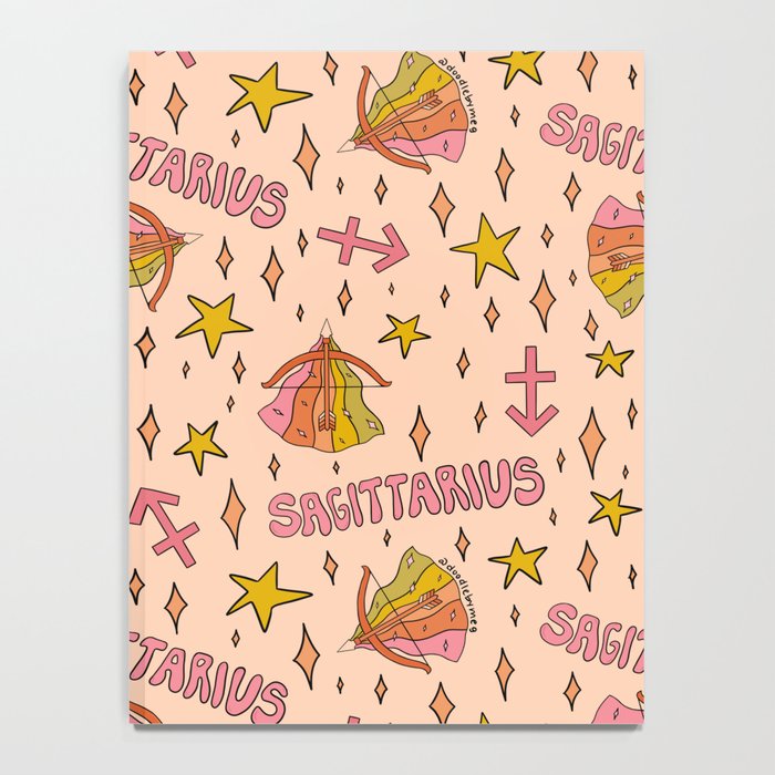 Sagittarius Print Notebook Gallery Image 4